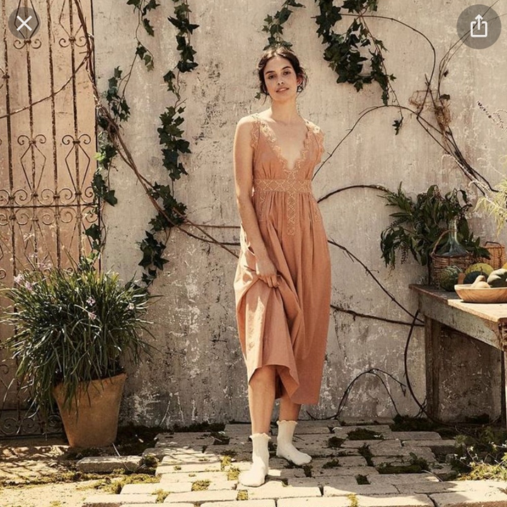 Doen slate Nightgown/dress in maple
